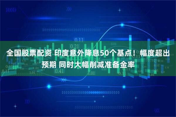全国股票配资 印度意外降息50个基点！幅度超出预期 同时大幅削减准备金率